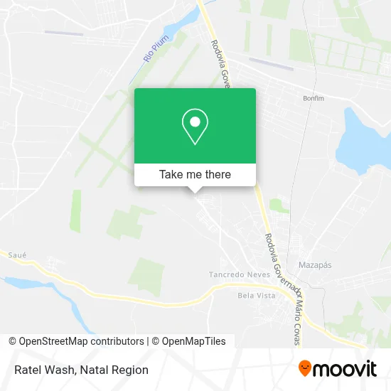 Ratel Wash map