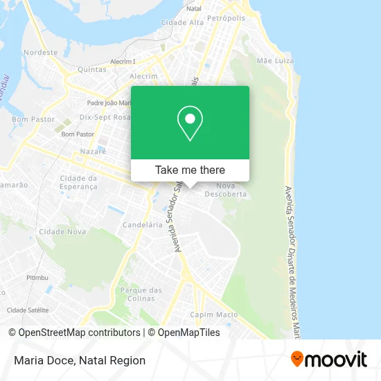 Maria Doce map