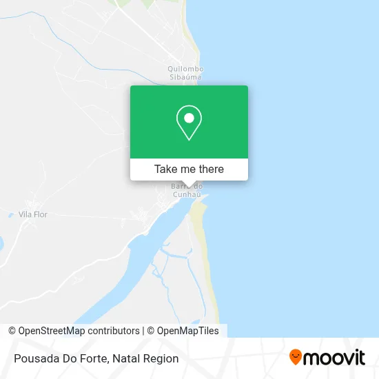 Pousada Do Forte map