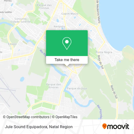 Jule Sound Equipadora map