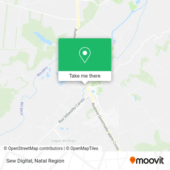 Sew Digital map