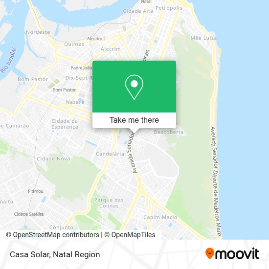 Casa Solar map