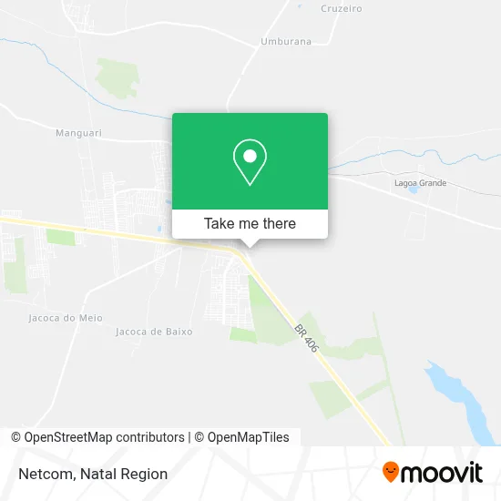 Netcom map