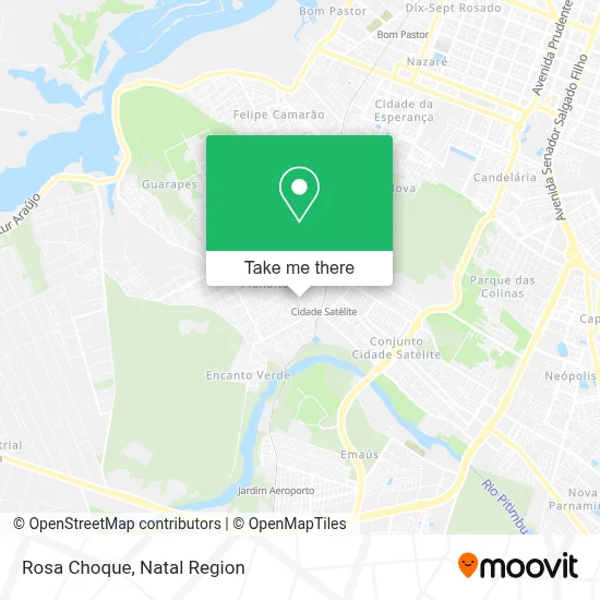 Rosa Choque map