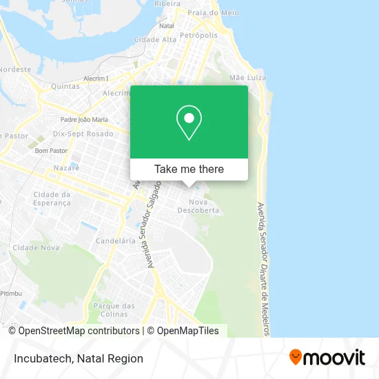 Incubatech map