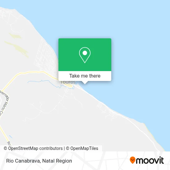 Rio Canabrava map
