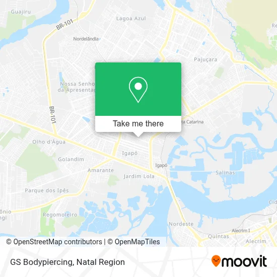 GS Bodypiercing map