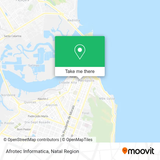Afrotec Informatica map