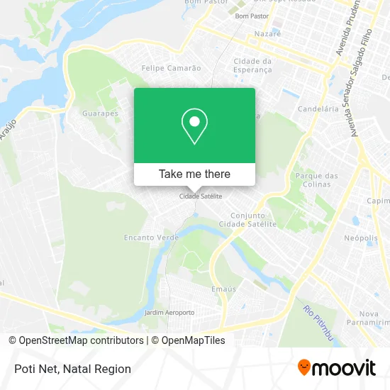Poti Net map
