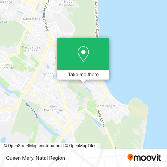 Queen Mary map