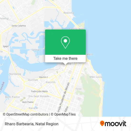 Rharo Barbearia map