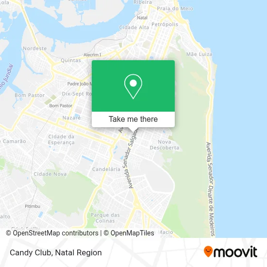 Candy Club map