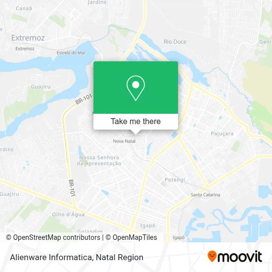 Alienware Informatica map