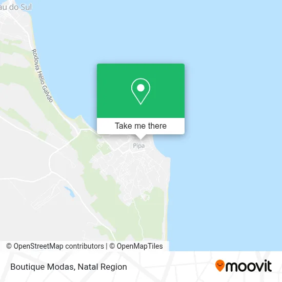Boutique Modas map