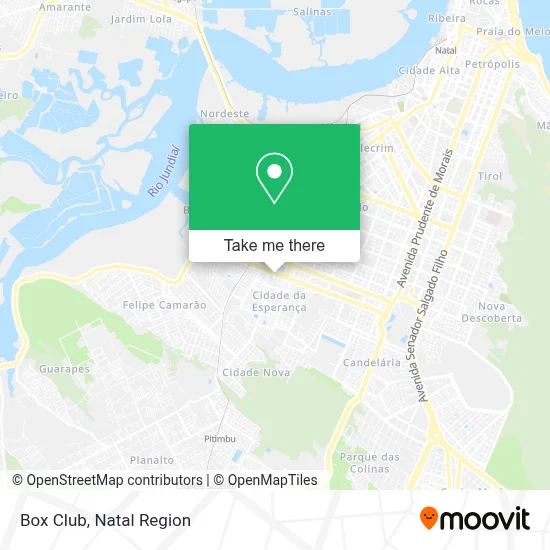 Box Club map