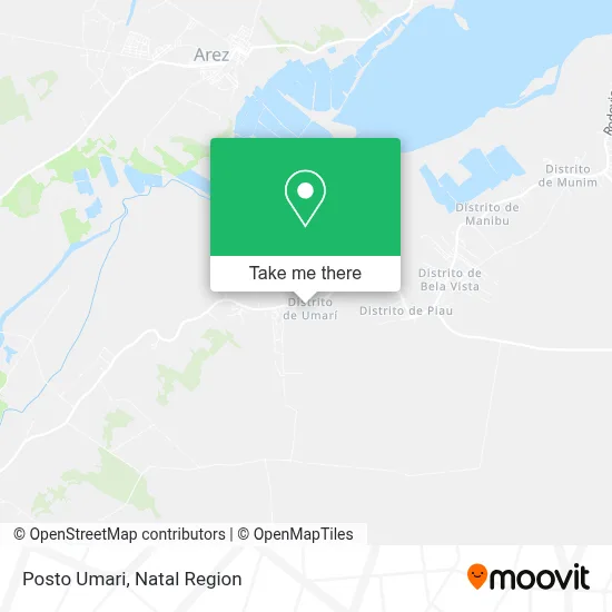 Posto Umari map