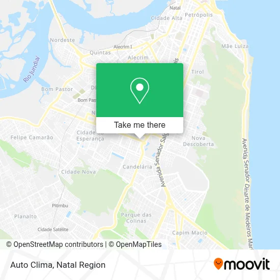 Auto Clima map