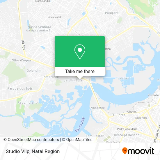 Studio Viip map