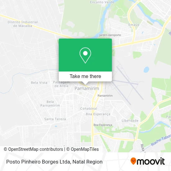 Posto Pinheiro Borges Ltda map