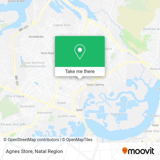Agnes Store map