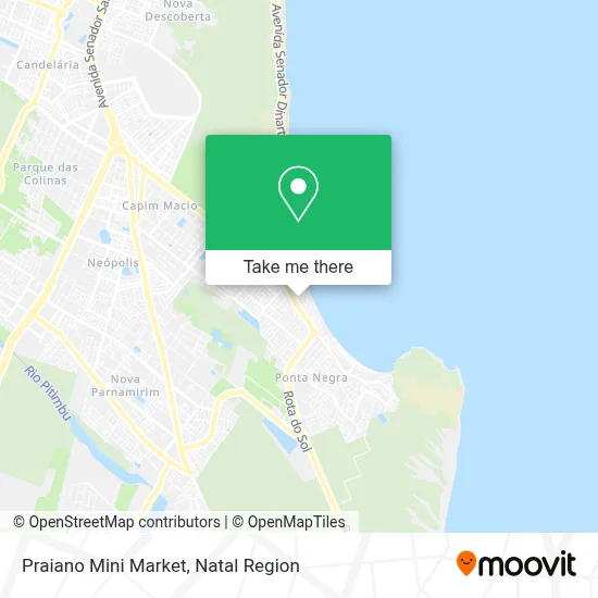 Praiano Mini Market map