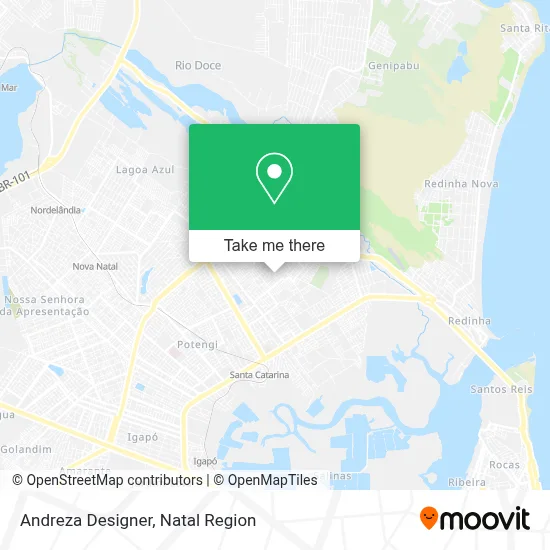 Andreza Designer map