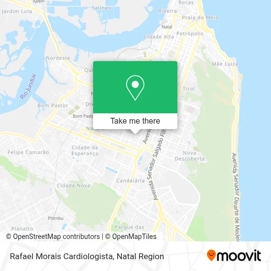Rafael Morais Cardiologista map