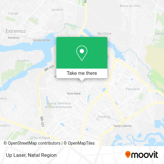 Up Laser map