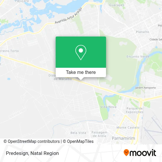 Predesign map