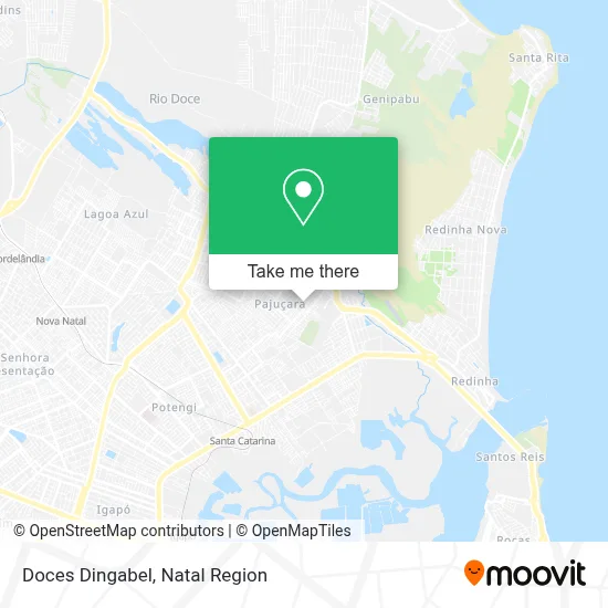Doces Dingabel map