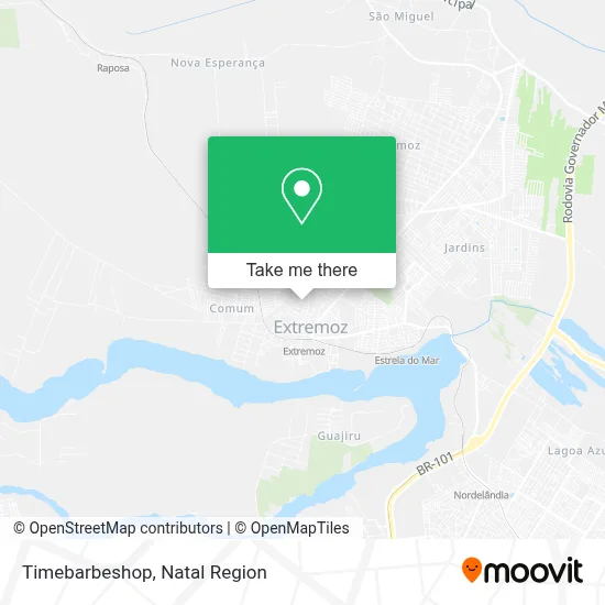 Timebarbeshop map