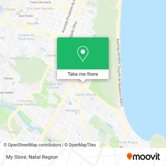 My Store map