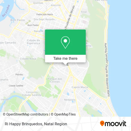 Ri Happy Brinquedos map