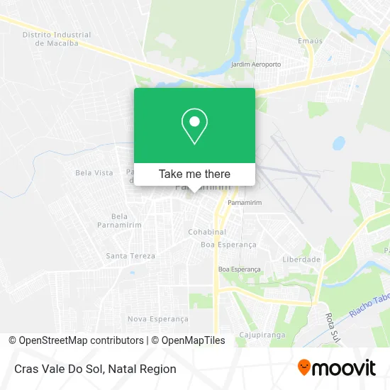Cras Vale Do Sol map