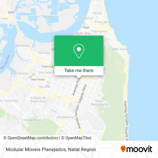 Modular Moveis Planejados map