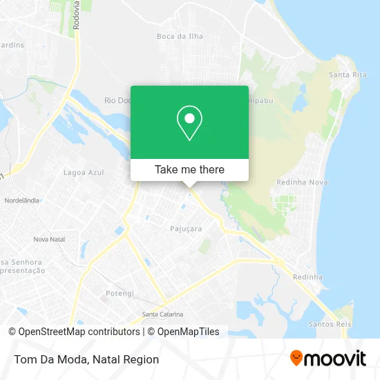 Tom Da Moda map