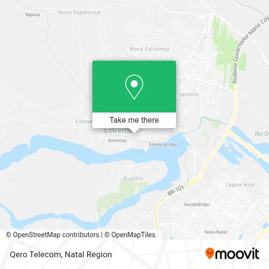 Qero Telecom map