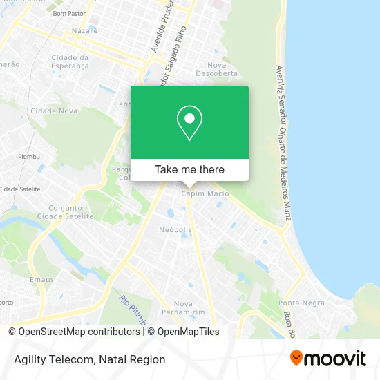 Agility Telecom map