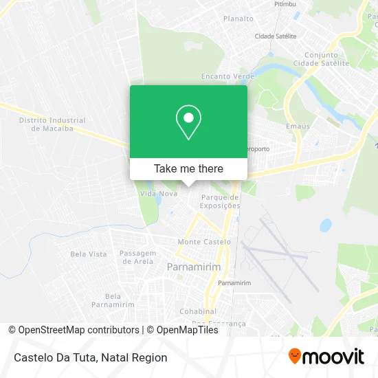 Castelo Da Tuta map