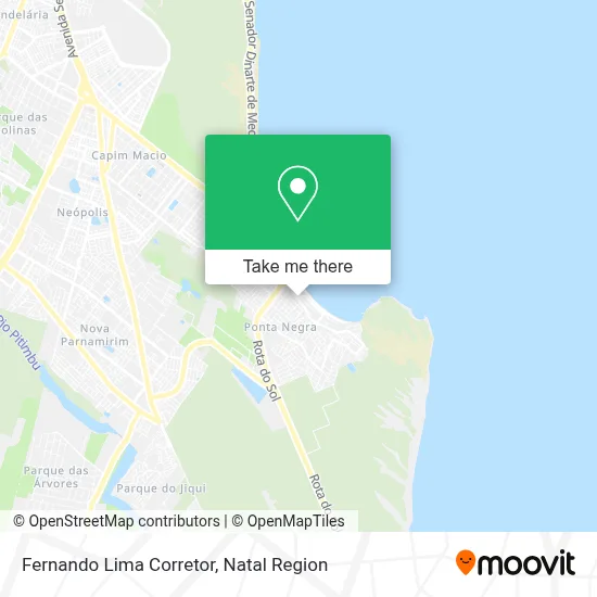 Fernando Lima Corretor map