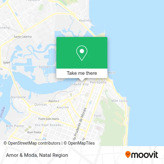Amor & Moda map