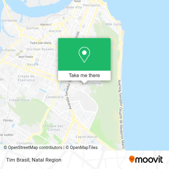 Tim Brasil map