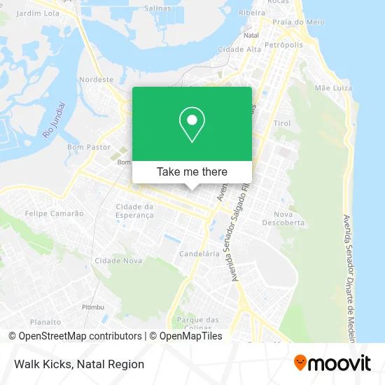 Walk Kicks map