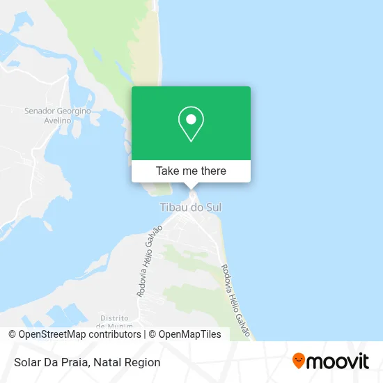 Solar Da Praia map