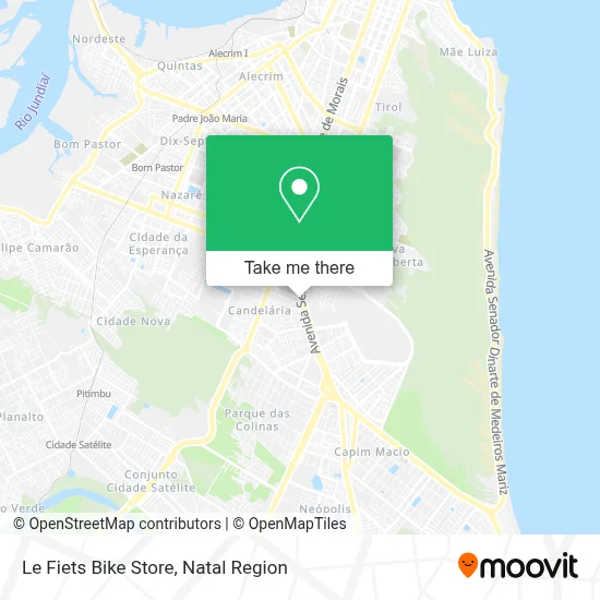 Le Fiets Bike Store map