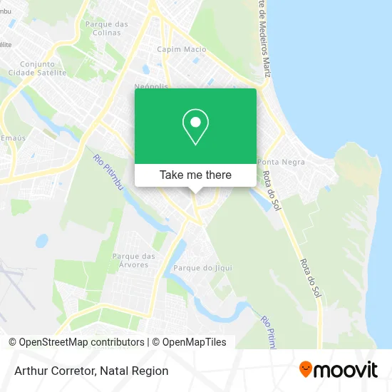 Arthur Corretor map
