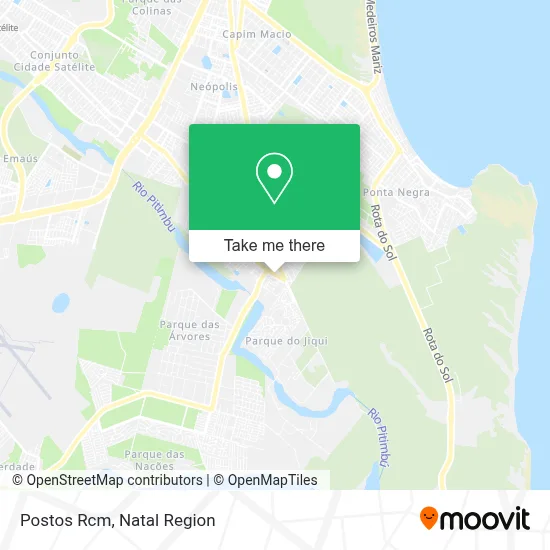 Postos Rcm map