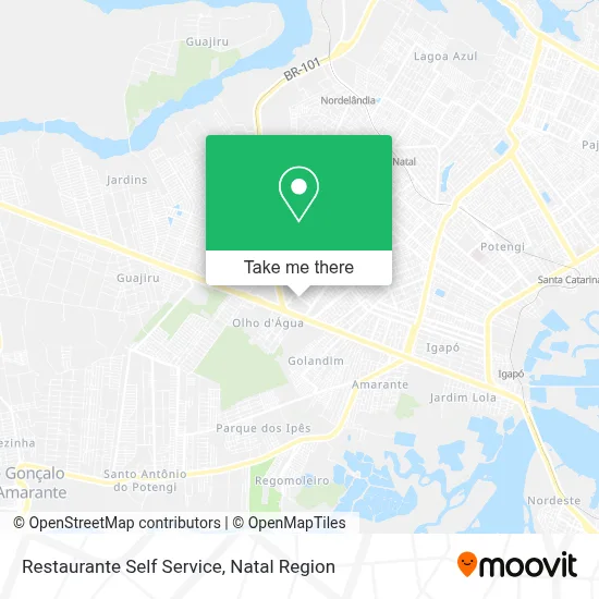 Restaurante Self Service map