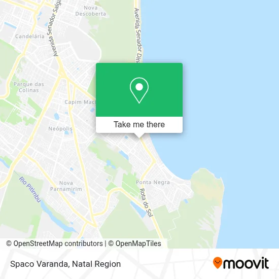Spaco Varanda map