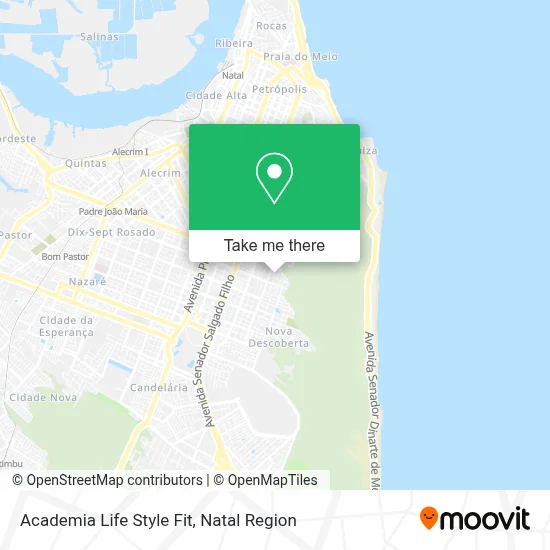 Academia Life Style Fit map